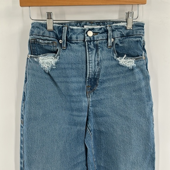 Good American Good Vintage with Frayed Hem 2 - Picture 4 of 8